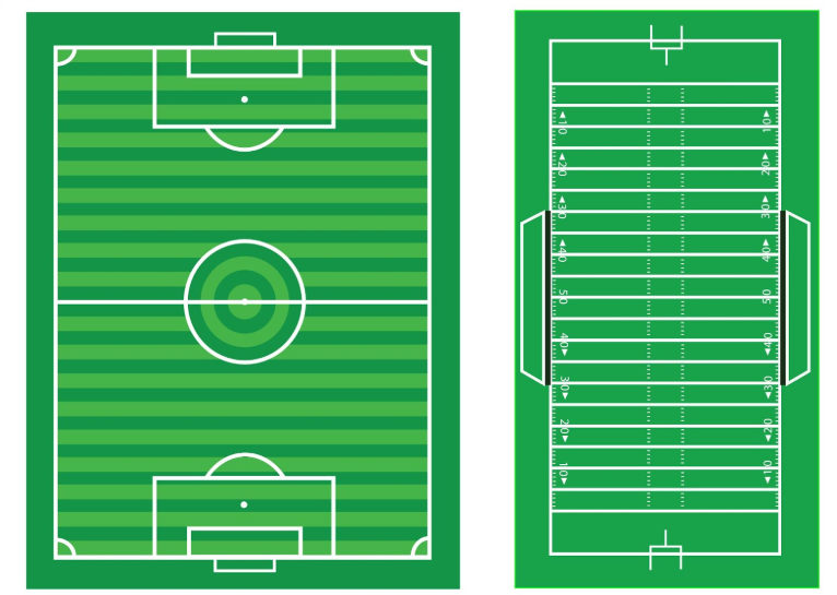 Геометрия футбольного поля