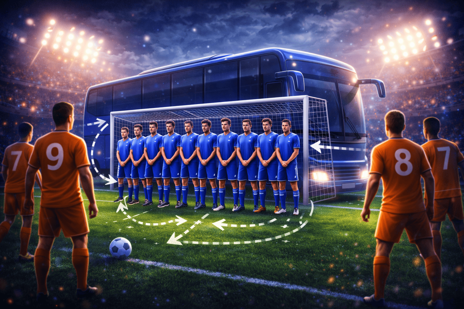 Что такое автобус в футболе