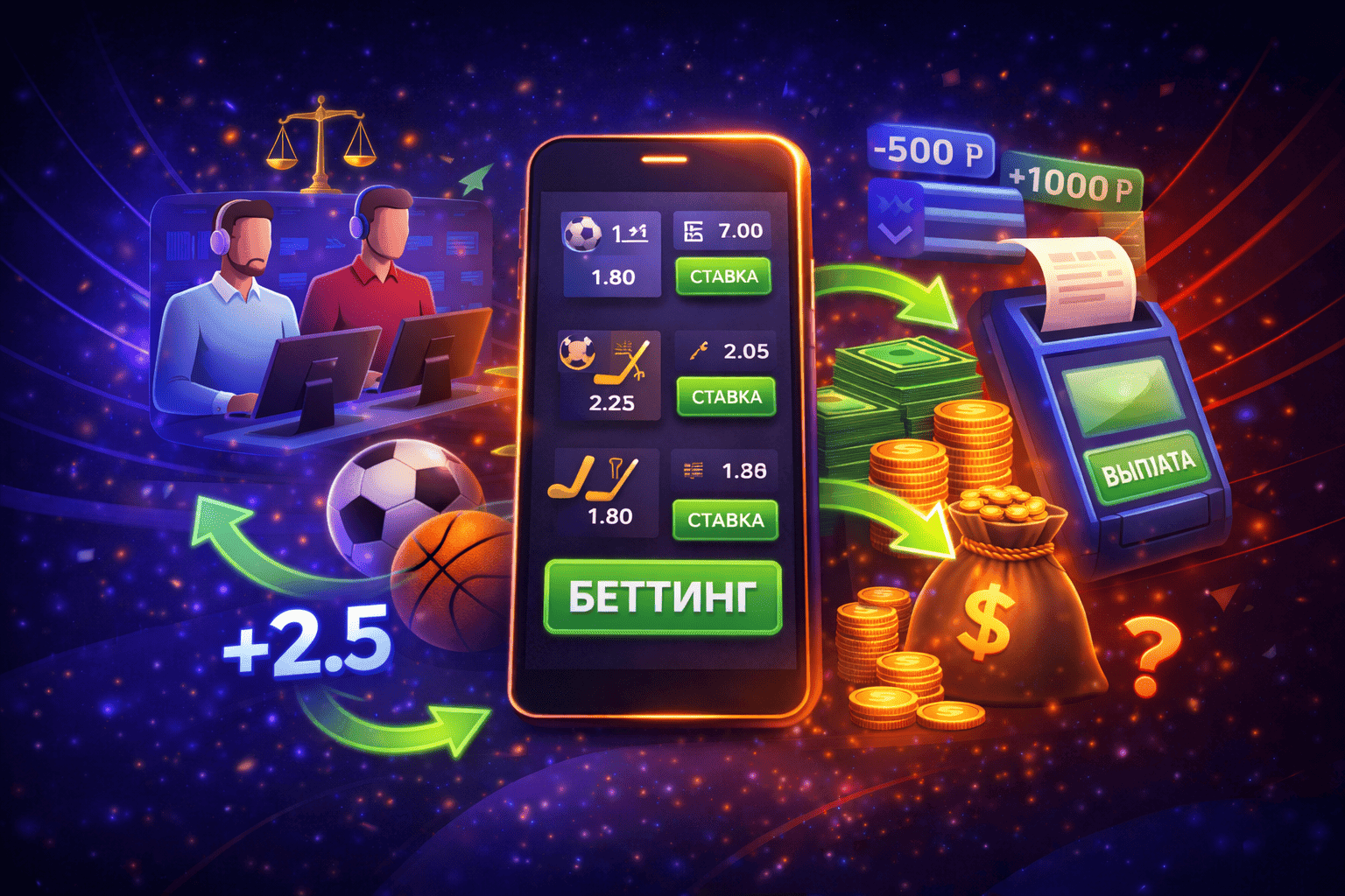 Букмекерская контора: что это и как работает