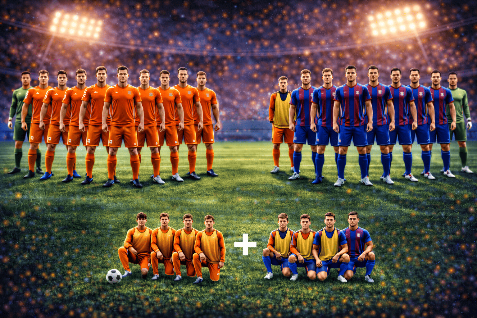 Сколько игроков в футболе находится на поле и в команде