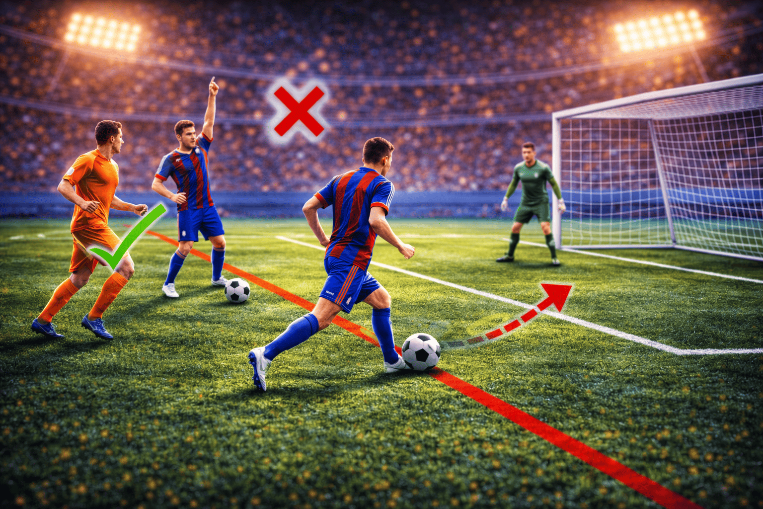 Что такое «офсайд» простыми словами