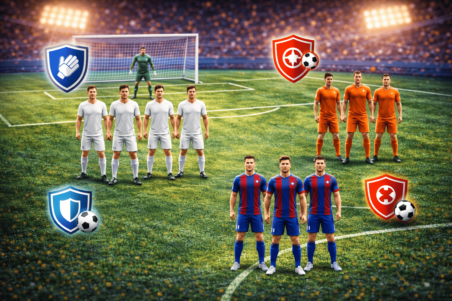 Позиции и амплуа в футболе