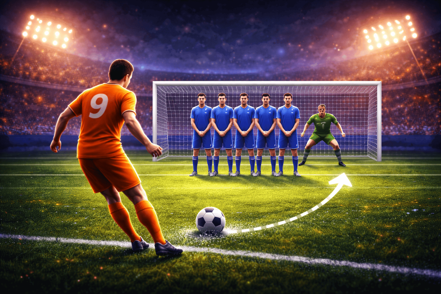 Что такое штрафной удар в футболе