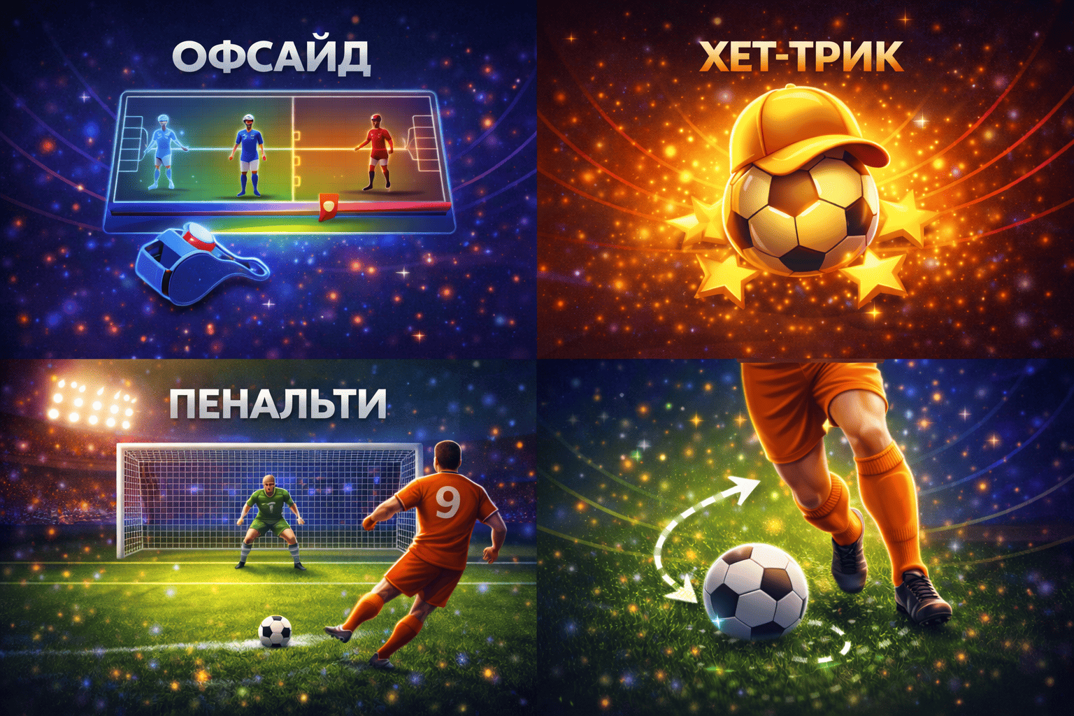 Словарь главных футбольных терминов