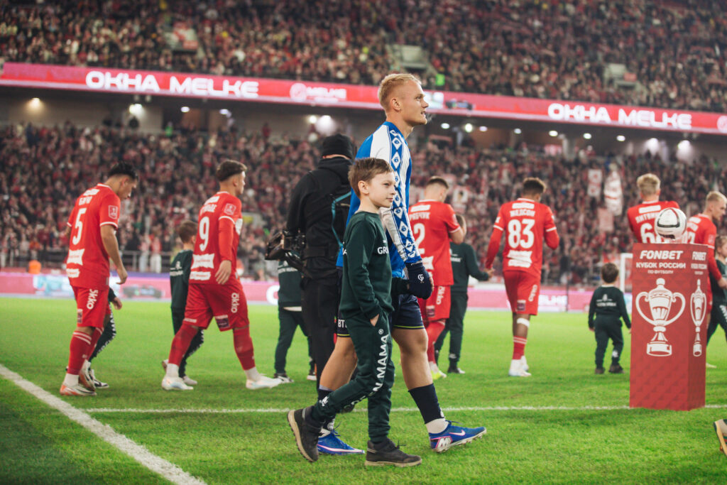 Игроки Динамо Москва в кубковом противостоянии со Спартаком. Источник: fcdynamo.ru