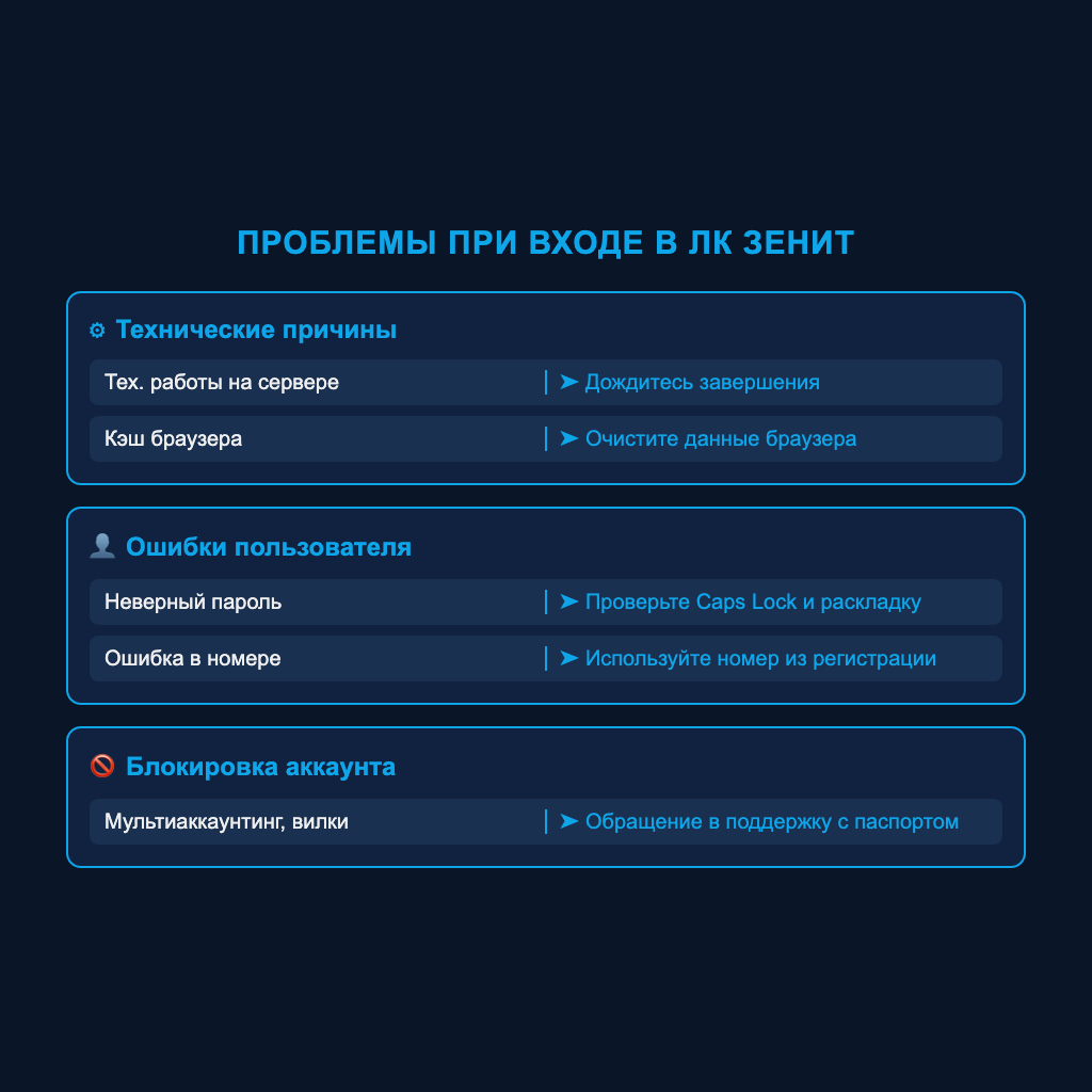 Три группы проблем