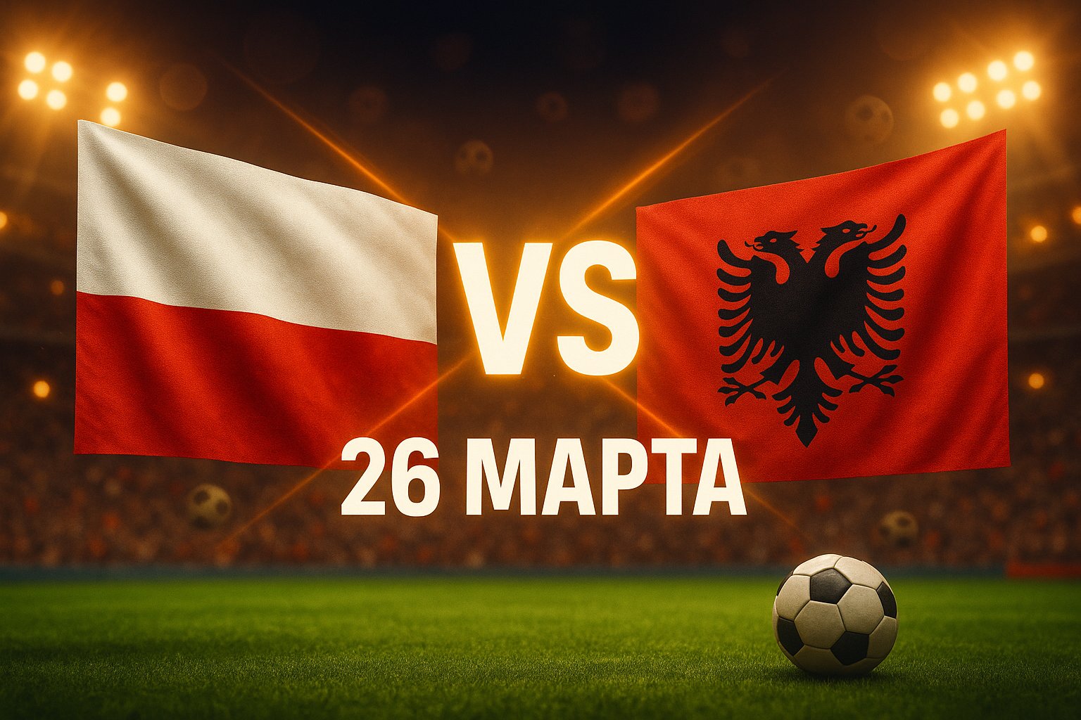 Польша – Албания 26 марта 2026: прогнозы и ставки на матч