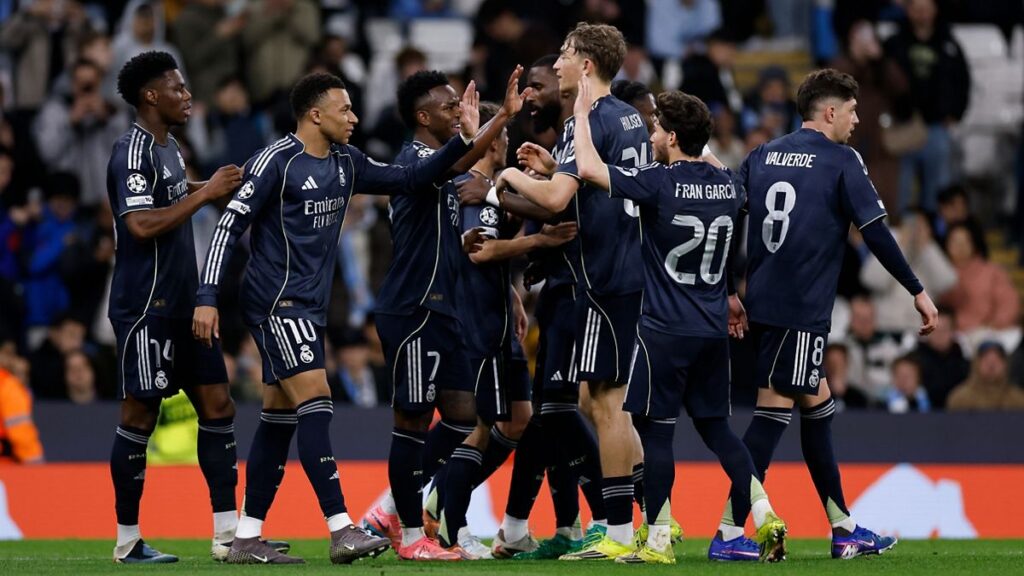 Реал Мадрид — в четвертьфинале Лиги чемпионов после разгрома Ман Сити. Источник: realmadrid.com