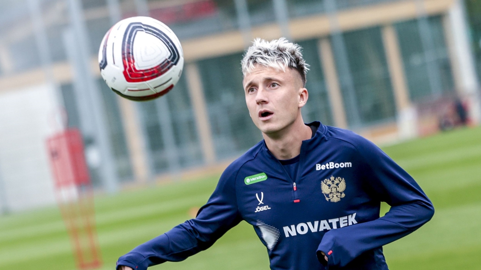 Александр Головин в форме сборной России