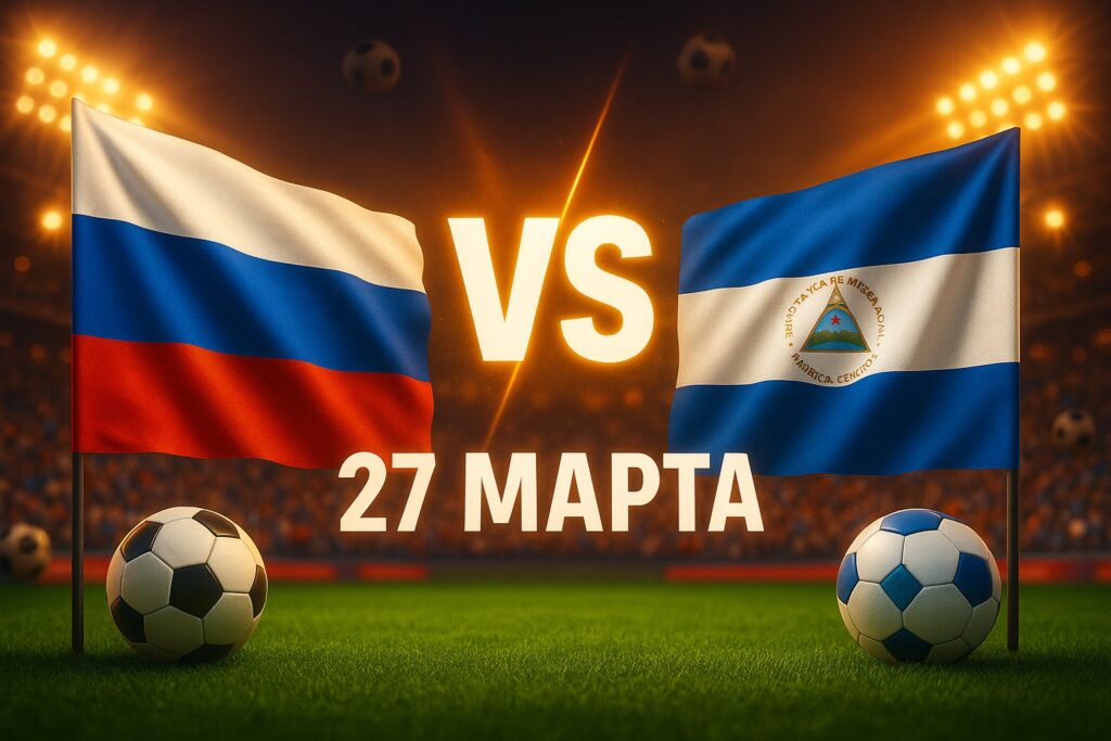 Россия – Никарагуа 27 марта 2026: прогнозы и ставки на матч