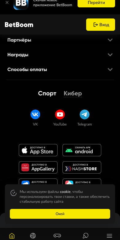 Страница с описанием приложения