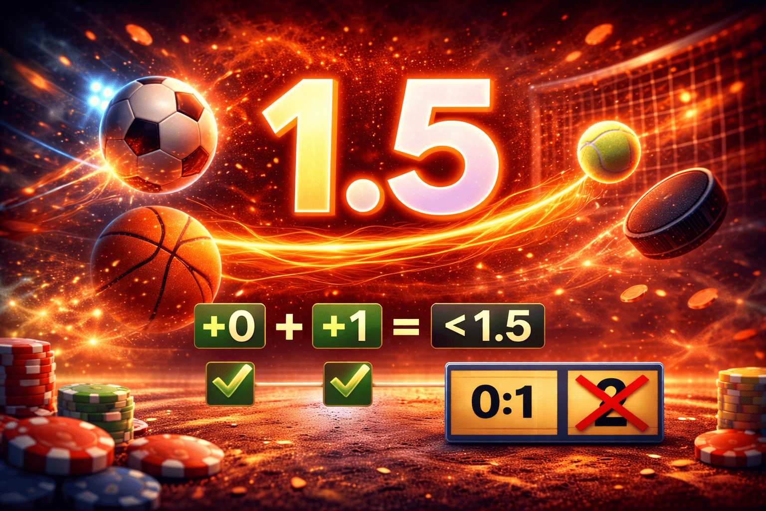 Тотал меньше 1.5 - что значит и как рассчитывается ТМ 1.5