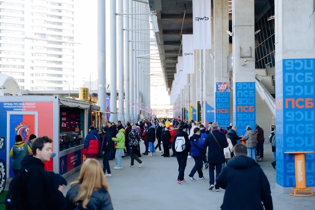 Поддержка трибун — важный фактор домашних матчей. Источник: pfc-cska.com