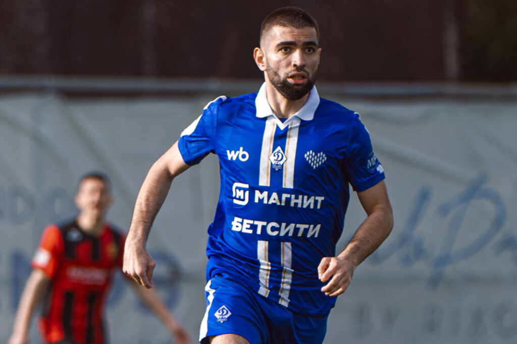 Гамид Агаларов — главная ударная сила гостей. Источник: dinamo-mx.ru
