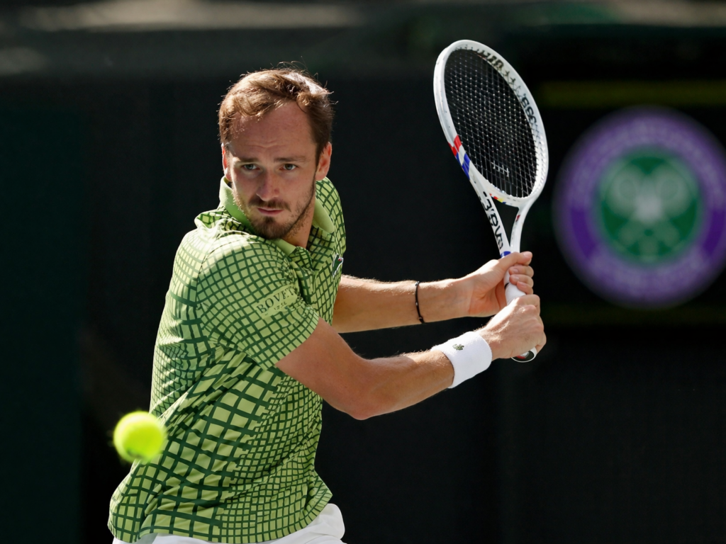 Медведев оштрафован на шесть тысяч евро за поведение в матче с Берреттини