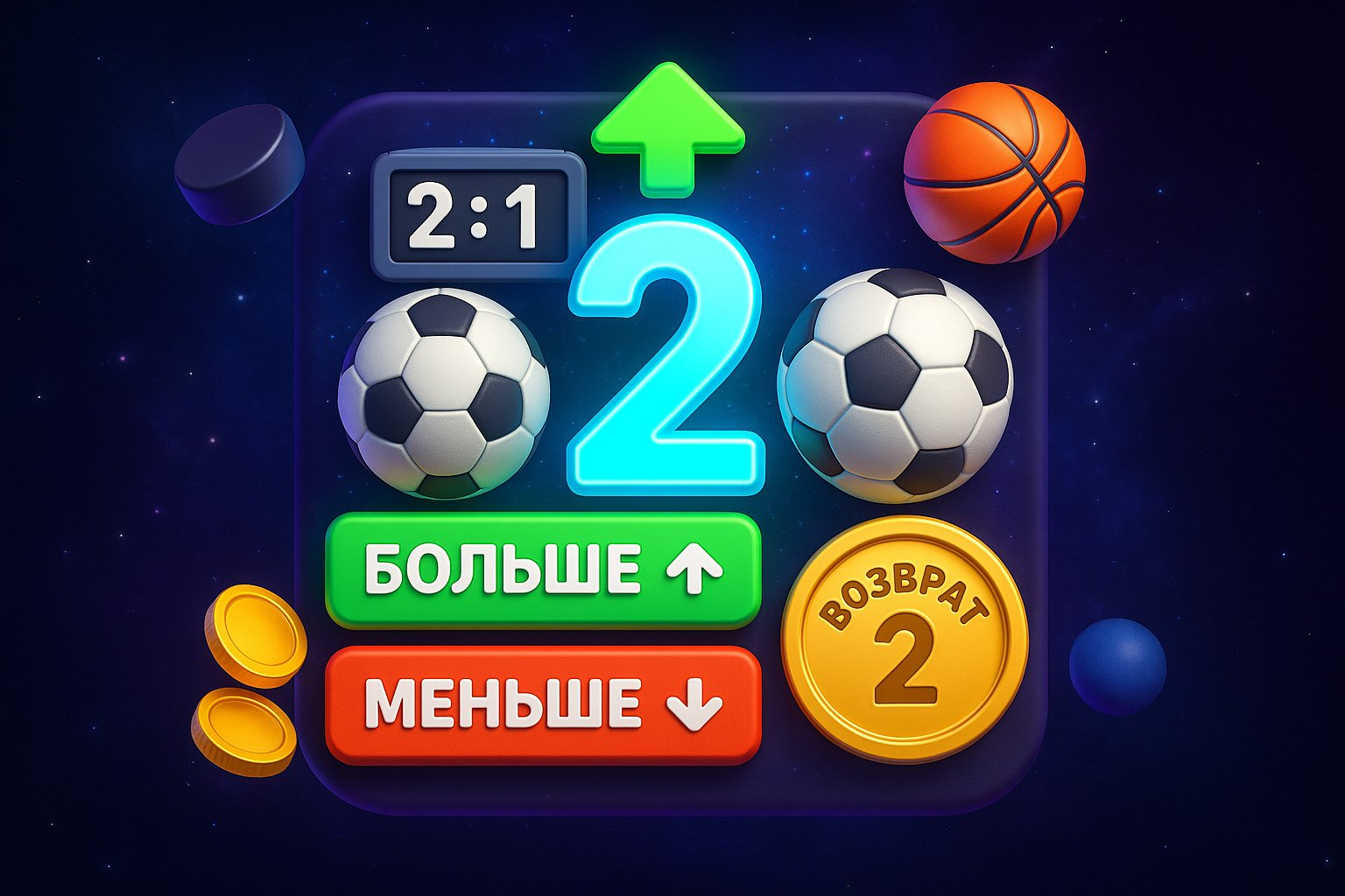 Тотал больше 2 — что значит и как рассчитывается (ТБ 2)