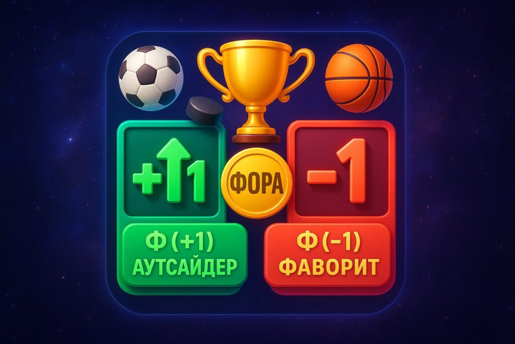Фора (1) – что означает Ф(-1) и Ф(+1)  и подробные примеры расчета