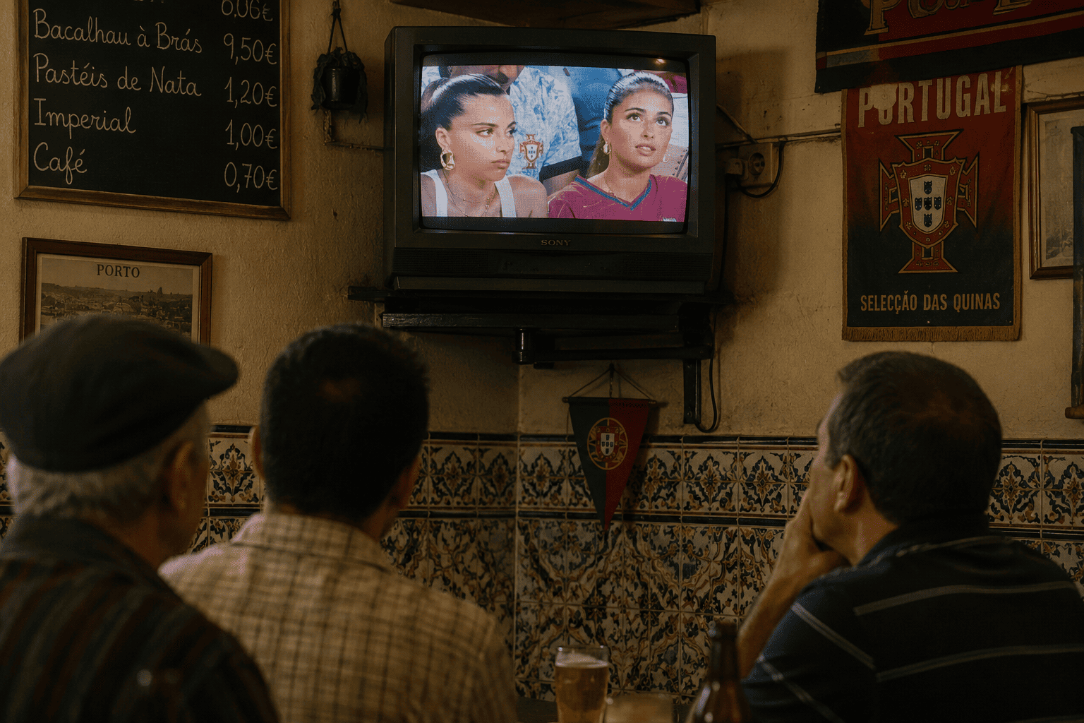 Сёстры-близняшки попали в кадр на матче Колумбия — Португалия на ЧМ-2026